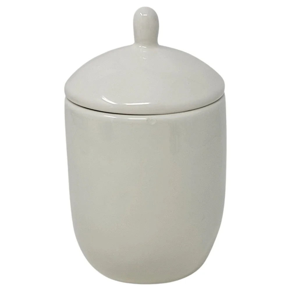 Rae‎ Dunn Magenta Exclusive Ceramic CHIRP Sugar Bowl Lid Bird Typewriter Font 6